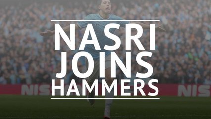 Samir Nasri signs for West Ham