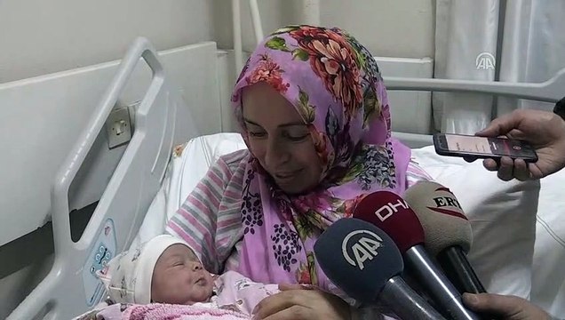 Malatya'da yılın ilk bebeği dünyaya geldi