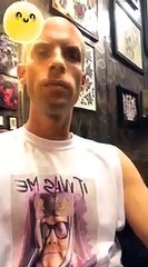 Katya getting a new tattoo live