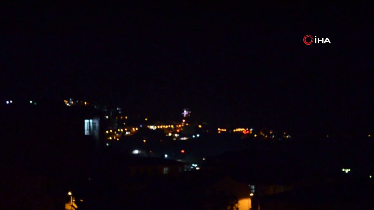 Tekirdağ yeni yıla silah sesleriyle girdi