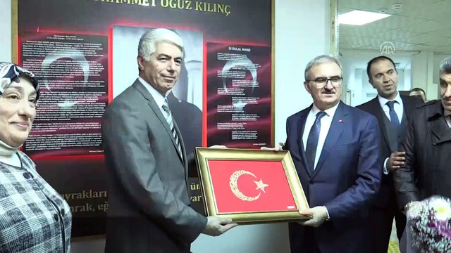 Şehit oğlunun adını taşıyan polis merkezinden emekli oldu - ANTALYA