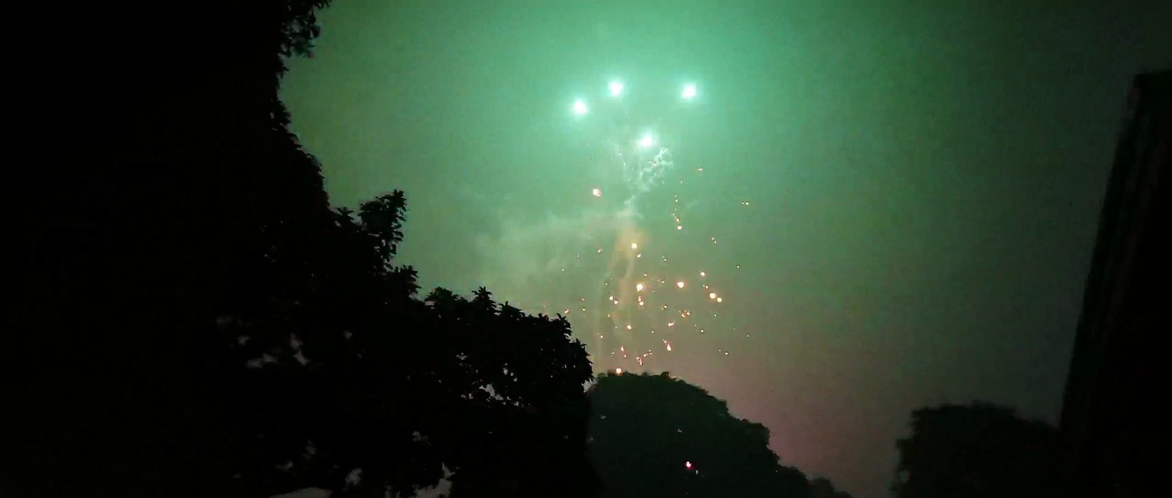 Manila, 2019 new year fireworks