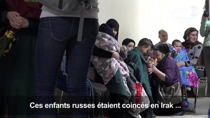 Retour d'enfants de Russes condamnées pour liens avec l'EI