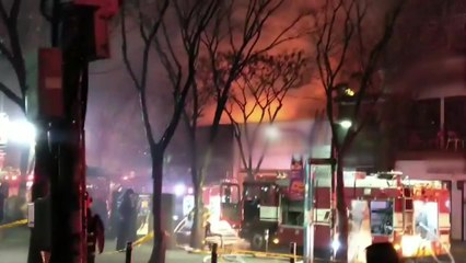 홍대입구역 인근 상가서 불...30명 대피 / YTN