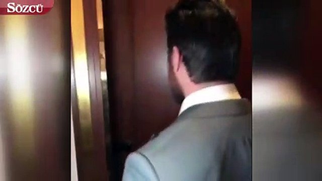 Sinan Akçıl, Burcu Kıratlı'yı derin göğüs dekoltesi ile görünce! 'Giyinmemiş yaa...'