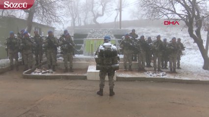 Şırnak'ta Mehmetçiğin yılbaşı mesaisi; Gözünüz arkada kalmasın