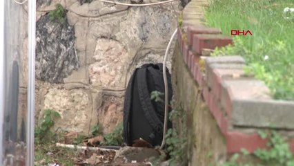 İstanbul- Üsküdar'da Hastanede Önünde Şüpheli Paket Alarmı-1