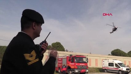 Manisa'da Yılın Son Gününde Havadan Trafik Denetimi