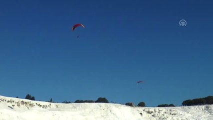 Pamukkale Adrenalin Tutkunlarını da Cezbediyor