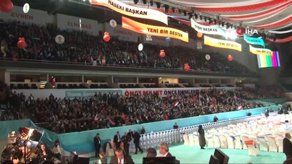 AK Parti'nin Ankara aday tanıtımı programı için hazırlıklar devam ediyor