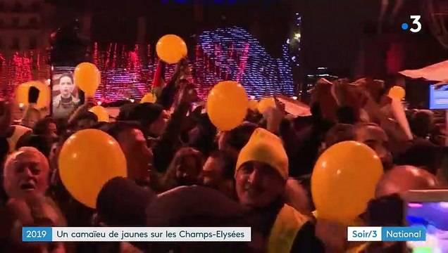 Réveillon de la Saint-Sylvestre : 200 gilets jaunes présents sur les Champs-Élysées