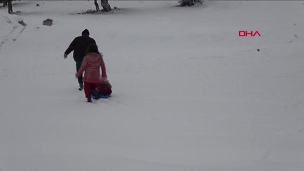 Mersin'in Yüksek Kesimleri Beyaza Büründü