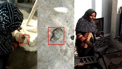 गांधी प्रतिमा के चरणों में 500 के नोट रख जलाती है महिला, मैनपुरी में हो रही चर्चा