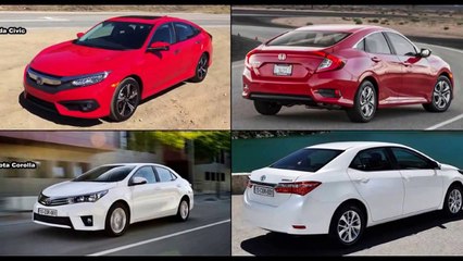 NEW Honda Civic Sedan 2016 vs NEW Toyota Corolla 2016