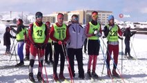 Bitlis'te 'Kayaklı Koşu' Yarışması
