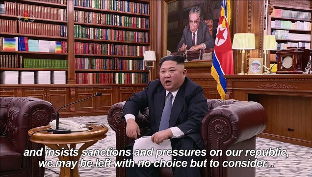 North Korea's leader warns US in NY speech