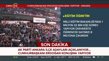 Erdoğan: Doktor sayımızı 231 bine çıkardık