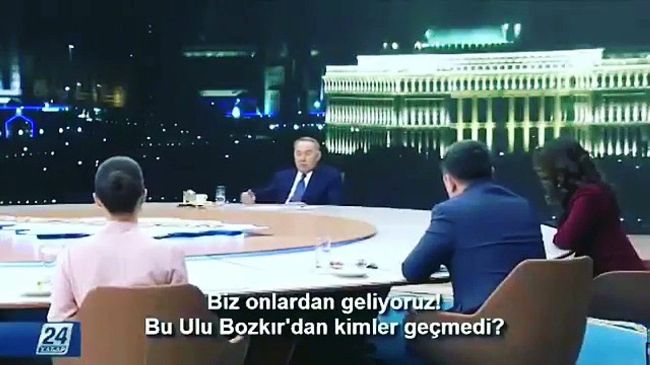 Kazakistanın Lideri Nazarbayev