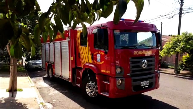 Bombeiros são acionados para resgate de cachorro