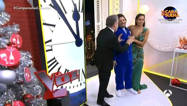 Campanadas canarias 2018 en Antena 3 - Brays Efe, Cristina Pedroche y Alberto Chicote