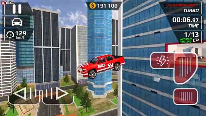 Smash Car Hit - Race 54 Red SUV Car" Speed Car Games - Android gameplay FHD #7