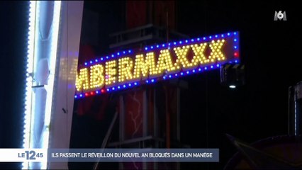 Ils passent le réveillon du Nouvel An bloqués dans un manège