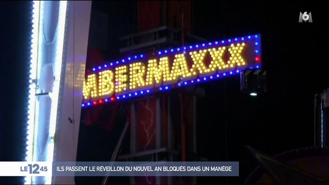 Ils passent le réveillon du Nouvel An bloqués dans un manège