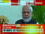 Narendra Modi Interview: India progressed in every field in 2018