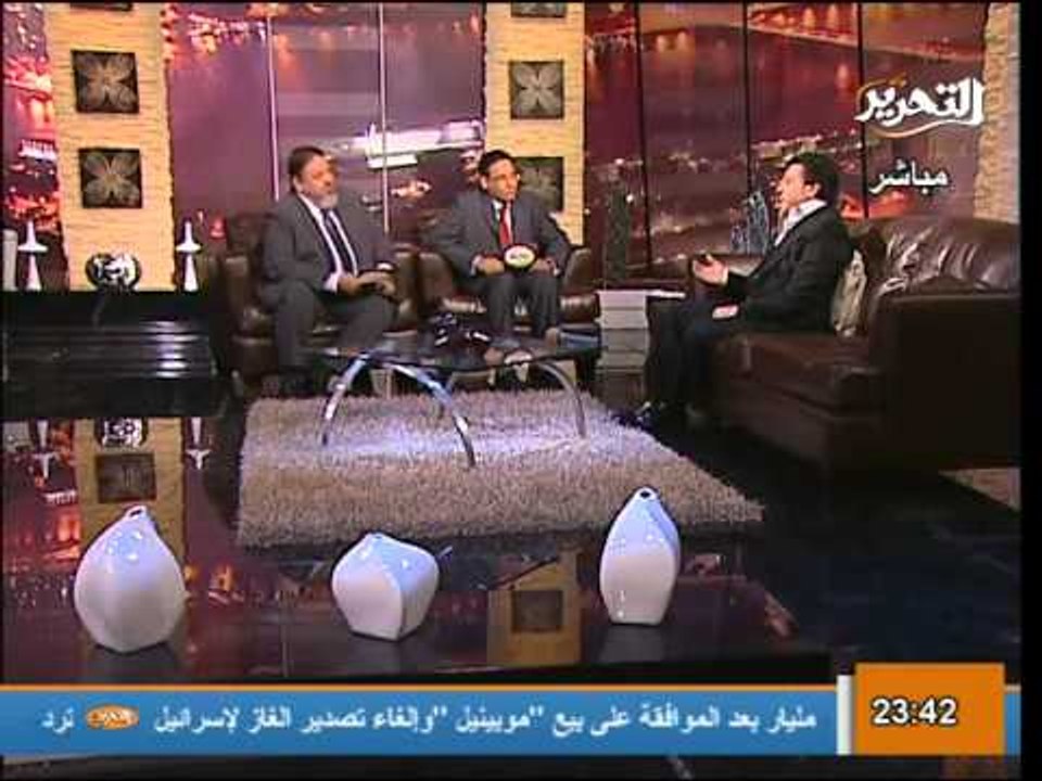 قناة التحرير برنامج عندما يأتى المساء مع منتصر...