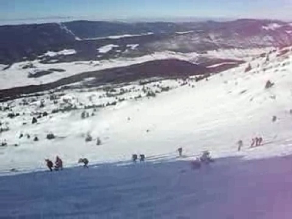 Descente Pic Saint Michel