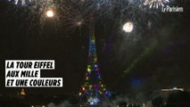 Bleu, rouge, vert... La Tour Eiffel en 1001 couleurs