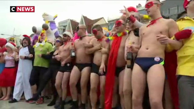 Dunkerque : les givrés se jettent à l’eau