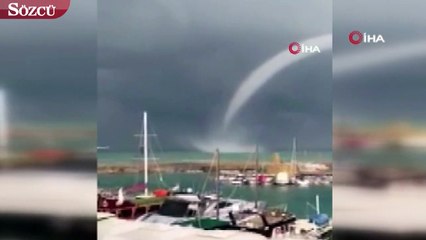 KKTC yılın ilk gününü fırtınalı geçirdi