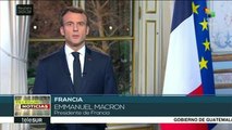 Macron culpa a la globalización del descontento social en Francia