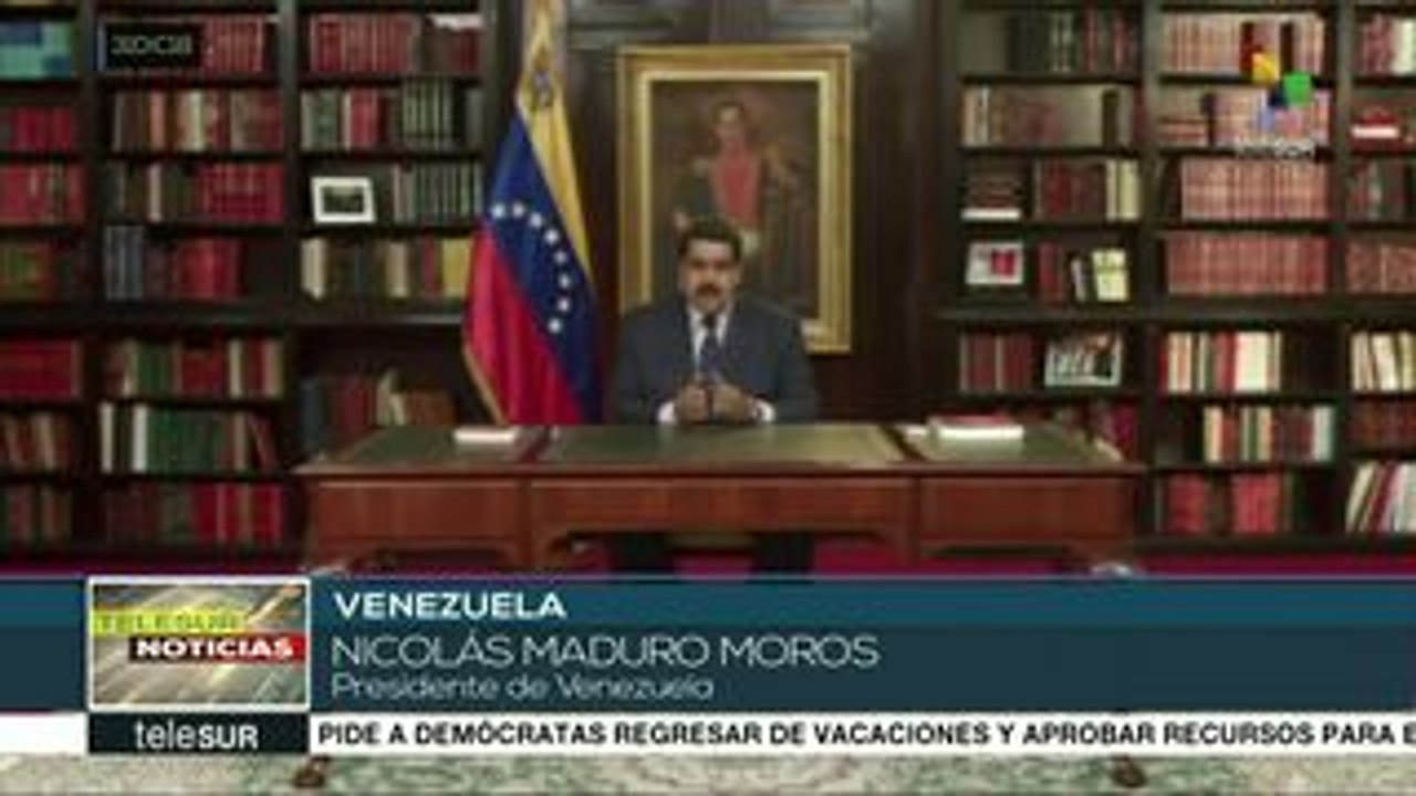 Maduro ofrece mensaje de agradecimiento al pueblo venezolano
