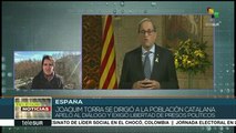 España: Torra apela al diálogo, libertad y unidad en discurso anual