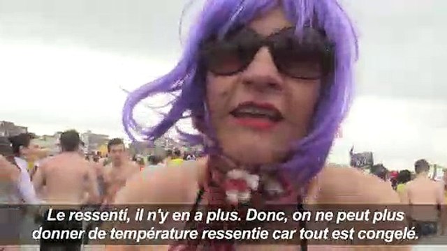 Dunkerque: 1.000 givrés dans la Mer du Nord pour débuter 2019