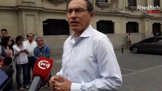 Martín Vizcarra retornó al Perú  DECLARACIONES  1/01/2019