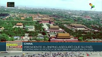 Xi Jinping: China continuará política de apertura durante 2019