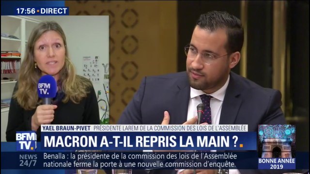 Affaire Benalla : Je n'ai pas le pouvoir de rouvrir la commission d'enquête explique Yaël Braun-Pivet (LaREM)