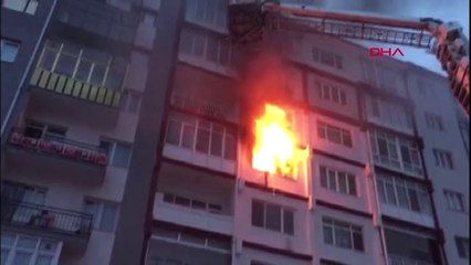 Eskişehir Evini Ateşe Verdi, Apartmanda Paniğe Yol Açtı