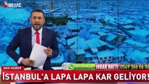 İstanbul'a lapa lapa kar yağacak