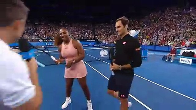 Hopman Cup 2019 - Roger Federer et Serena Williams : le selfie à 43 Grands Chelems !