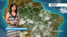 Previsão Norte – Pancadas de chuva com raios