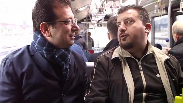 İmamoğlu piyangoyla metrobüs alma hayalindeki vatandaşla Çağlayan hattında: Sürprizimiz olacak