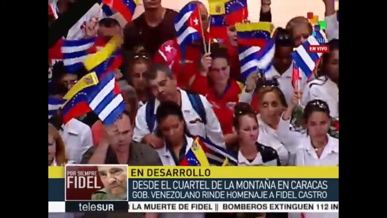 Por Siempre Fidel-Telesur 7, Gov Venezuelano homenagea Fidel 1