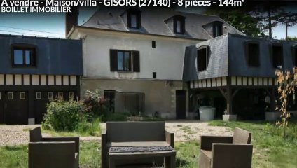 A vendre - Maison/villa - GISORS (27140) - 8 pièces - 144m²