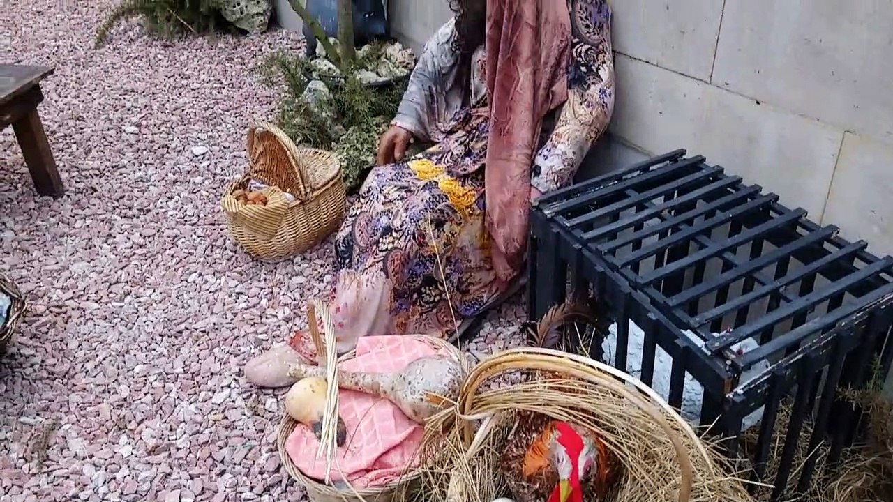 El sorprendente Belén marinero con figuras a tamaño natural de Luanco, Asturias