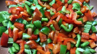 Sound of Flavor - Green and Red Bell Peppers