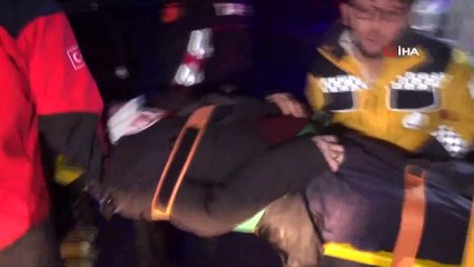 TEM'de Kontrolden Çıkan Araç Şarampole Uçtu: 2'si Çocuk 6 Yaralı